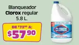 Soriana Súper Clorox blanqueador regular oferta
