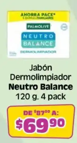 Soriana Súper Palmolive Jabón Dermolimpiador Neutro Balance oferta