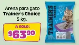 Soriana Híper Trainer's Choice arena para gato oferta