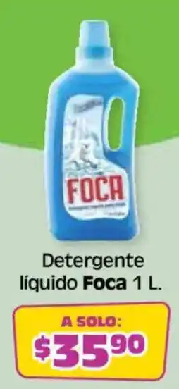 Soriana Híper Foca detergente liquido oferta