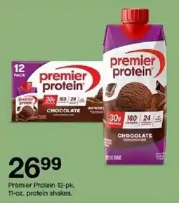Target Premier Protein protein shakes oferta