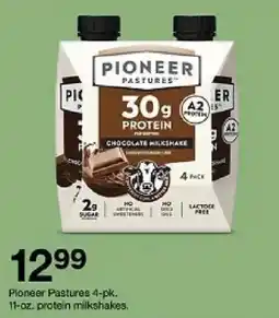 Target Pioneer Pastures protein milkshakes oferta