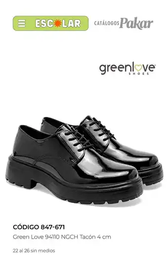 Greenlove shoes Green Love 94110 NGCH