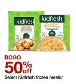 Target kidfresh Chicken Meatballs oferta