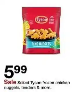 Target Tyson dino nuggets oferta