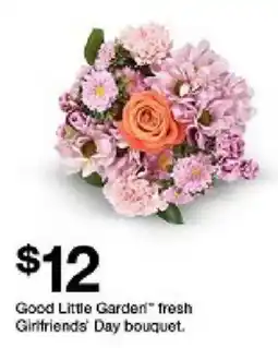 Target Good Little Garden fresh Girlfriends' Day bouquet oferta