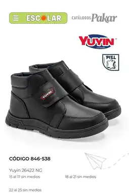 SC Pakar Yuyin zapatos escolares oferta