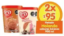 Arteli Helado Holanda sabores basicos oferta