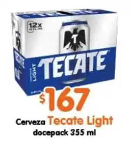 Arteli Tecate Light oferta