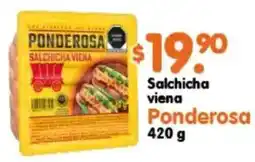 Arteli Ponderosa salchicha viena oferta