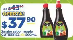 Super Gutiérrez Gutierrez jarabe sabor maple oferta