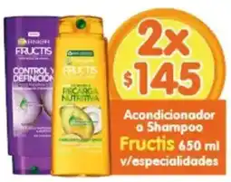 Arteli Garnier Fructis Acondicionador o Shampoo oferta