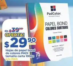 Super Gutiérrez PadColor papel bond colores surtidos oferta