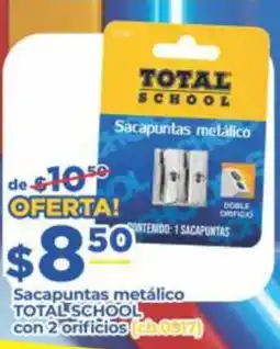 Super Gutiérrez Total School Sacapuntas metálico oferta