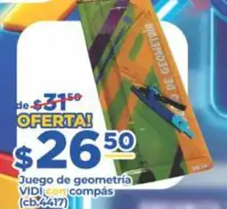 Super Gutiérrez Vidi juego de geometria con compas oferta