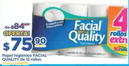 Super Gutiérrez Facial Quality Papel higiénico oferta