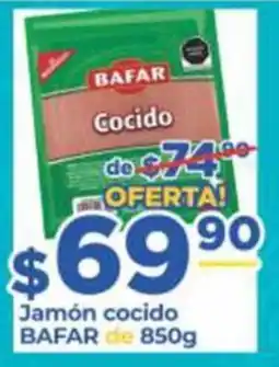 Super Gutiérrez Bafar jamón cocido oferta