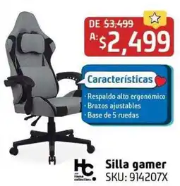Sodimac Homecenter Hc Home collections Silla gamer oferta
