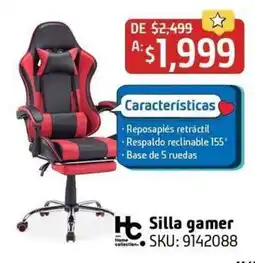 Sodimac Homecenter hc Silla gamer oferta