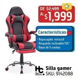 Sodimac Homecenter Silla gamer oferta