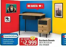 Sodimac Homecenter Home collection. Escritorio Darwin oferta