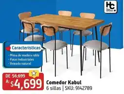 Sodimac Homecenter Hc. Comedor Kabul oferta