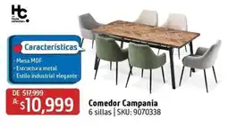 Sodimac Homecenter Home collection Comedor Campania oferta