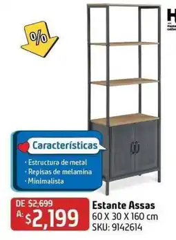 Sodimac Homecenter Assas Estante oferta