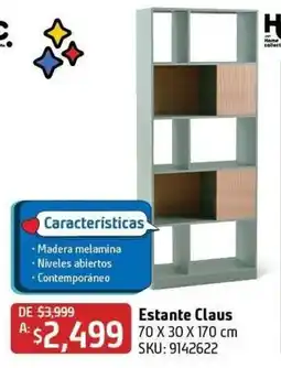 Sodimac Homecenter Home collect Estante Claus oferta