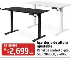 Sodimac Homecenter Escritorio de altura ajustable oferta