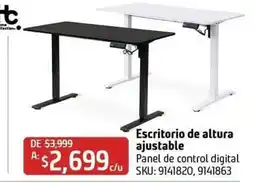 Sodimac Homecenter htc Escritorio de altura ajustable oferta