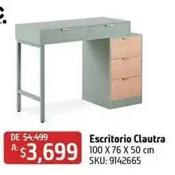 Sodimac Homecenter Escritorio clautra oferta