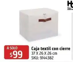 Sodimac Homecenter Home collection Caja textil con cierre oferta