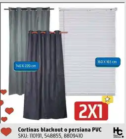 Sodimac Homecenter Hc cortinas blackout o persiana pvc oferta