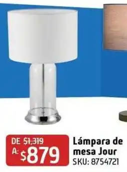 Sodimac Homecenter Jour lámpara de mesa oferta