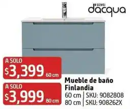 Sodimac Homecenter dacqua Mueble de baño Finlandia oferta