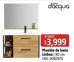 Sodimac Homecenter dacqua Mueble de baño Lisboa oferta