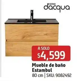 Sodimac Homecenter dacqua Mueble de baño Estambul oferta