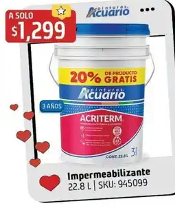 Sodimac Homecenter Acuario ACRITERM oferta