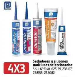 Sodimac Homecenter pape sellador acrilastic duretán pens silicon baños y cocinas pens multiusos hogar oferta