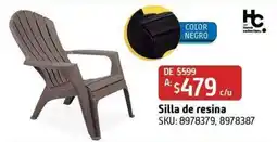 Sodimac Homecenter hc home collection Silla de resina oferta
