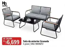 Sodimac Homecenter Art Home collection Sala de exterior Granada oferta