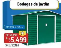 Sodimac Homecenter Bodegas de jardín oferta
