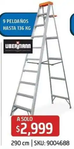 Sodimac Homecenter Ubertmann 9 peldaños oferta