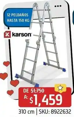 Sodimac Homecenter karson peldaños oferta