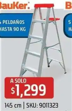 Sodimac Homecenter Bauker peldaños oferta