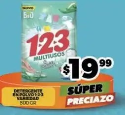 Merco 123 - detergente en polvo multiusos oferta