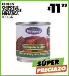 Merco Mimarca - chile chipotle adobados oferta