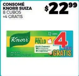 Merco Knorr - consomé suiza 8 cubos + 4 gratis oferta