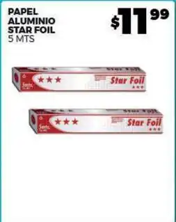 Merco Papel aluminio star foil oferta